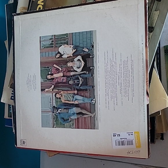 The Wild, the Innocent & the E Street Shuffle Vinyl Record 33 - Picture 2 of 2